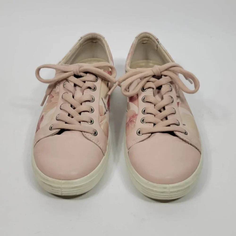 Ecco Soft 7 Pink Sneakers #157 Size 10